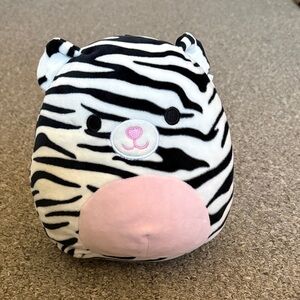 Squishmallow Zebra Plush